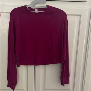 lululemon athletica Berry Long Sleeve Top